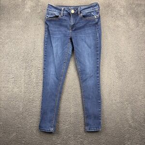Seven7 Booty Shaper Denim Jeans Women's Size 10 Dark Wash Stretch Blue